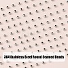 304 Stainless Steel Round Seamed Beads STAS-YW0001-84-5