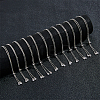 12Pcs Rack Plating Adjustable Brass Slider Bracelet Making KK-DC0004-37P-4