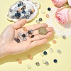 30Pcs Electroplate Glass Beads EGLA-YW0005-57A-01-5