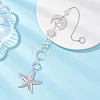 Glass Hanging Suncatchers HJEW-JM04583-1