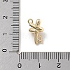 Brass Micro Pave Cubic Zirconia Pendants KK-D283-21G-3