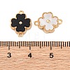 Double Side Color Acrylic Connector Charms X-KK-P289-04G-01-3