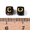 Opaque Acrylic Beads SACR-T035-20C-3