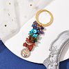 Alloy Enamel Pendant Keychain KEYC-JKC00699-01-2