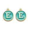 Golden Plated Alloy Enamel Charms LS-ENAM-Q437-15E-1