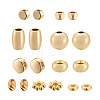 Craftdady 90Pcs 9 Style Brass Spacer Beads KK-CD0001-16G-2