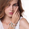 Tibetan Style Alloy Large Hole European Dangle Charms & Alloy European Dangle Charms PALLOY-PH0013-74-RS-6