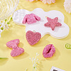 5Pcs 5 Styles Handmade Polymer Clay Pendants RB-BT0001-05A-5