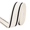 Stripe Pattern Chenille Ribbon DIY-WH0430-036A-1