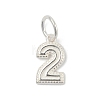 Number Series 925 Sterling Silver Charms LS-STER-Q002-01C-1