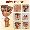 25Sheets Flower Wrapping Paper DIY-GA0009-87-3