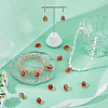 50Pcs Transparent Glass Pendants GLAA-DC0001-60-5