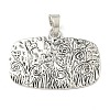 Tibetan Style Alloy Big Pendants FIND-D037-01AS-1