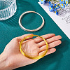 2 Rolls 2 Color Round Brass Wire CWIR-TA0001-07-6