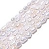 Natural Cultured Freshwater Pearl Beads Strands PEAR-N014-03F-2