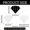 15Pcs 3 Colors Acrylic Earring Organizer Display Stands EDIS-WH20015-001-2