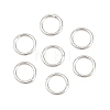 Brass Closed Jump Rings KK-D257-01P-04-1