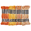 20 Skeins 4 Colors 6-Ply Polyester Embroidery Floss OCOR-CY0004-38B-1