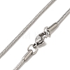 Tarnish Resistant 304 Stainless Steel Chain Necklaces NJEW-R223-09-1