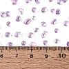 Transparent Electroplate Glass Beads EGLA-Q138-01I-4