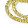 Crackle Glass Beads Strands GLAA-F098-02A-05-3