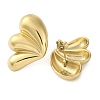 304 Stainless Steel Stud Earrings AJEW-Q001-01G-2