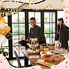 EVA Doctoral Cap Cake Toppers DIY-WH0816-571B-5