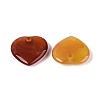 Natural Red Agate Pendants G-Q601-29D-2