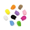 Flocking Opaque Acrylic Beads OACR-G055-02C-1