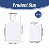 24 Bags Acrylic & Iron Photo Frame Keychains AJEW-GL0003-43-2
