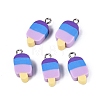 Handmade Polymer Clay Pendants CLAY-Q253-07P-10-1