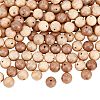 200Pcs Round Wood Beads WOOD-GA0001-52-1