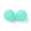 Luminous Round Food Grade Silicone Beads SIL-TAC0007-04H-2