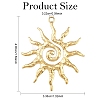 5Pcs 304 Stainless Steel Pendants STAS-YW0003-40-3