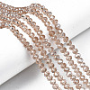 Electroplate Glass Beads Strands EGLA-A034-T2mm-B24-1