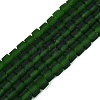 Transparent Frosted Glass Beads Strands GLAA-N072-01A-A10-1