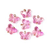 Alloy Glass Pendants GLAA-P080-01G-06-1