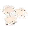 Undyed Wooden Big Pendant X-WOOD-TA0002-19-3