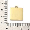 304 Stainless Steel Pendants STAS-L022-130G-3