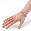 Handmade Polymer Clay Heishi Beaded Stretch Bracelets BJEW-JB06144-01-4