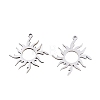 304 Stainless Steel Pendants STAS-N132-01P-1