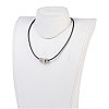 (Jewelry Parties Factory Sale)Resin Rhinestone European Beaded Necklaces NJEW-JN02236-02-3