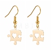 Brass Best Friend Dangle Earrings Sets for Friendship Gifts EJEW-JE04545-3