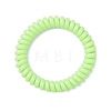 Plastic Telephone Cord Elastic Hair Ties X-OHAR-Q044-21-2