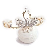 Bride Crystal Crown Headpiece for Wedding Dress with Princess Birthday Hairband PW-WGD00AF-01-3