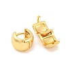 Brass Hoop Earrings for Women EJEW-U015-23G-01-2