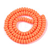 Handmade Polymer Clay Beads Strand CLAY-T021-01L-2