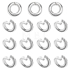 15Pcs 925 Sterling Silver Open Jump Rings STER-PH0001-41-1