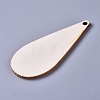 Unfinished Blank Poplar Wood Big Pendants LS-WOOD-D021-13-3