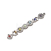 Chakra 304 Stainless Steel Big Pendants STAS-F367-14P-2